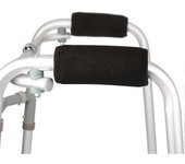 Empuñaduras acolchadas Walker, suave y cómodo cojín Rollator Handle Covers Walker Grip Pads para Walker Rollator Multch Wheelchair, transpirable an...