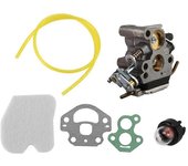 Kit de tubo de combustible del bulbo del filtro de aire del carburador compatible McCulloch CS380 CS340 CS 340 380 Motosierra Piezas de repuesto Co...