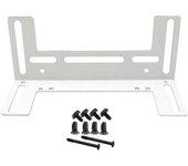 unbrand Soporte de soporte de radiador de bomba de enfriamiento de agua para PC de 12 cm Soporte de montaje de drenaje de agua Plata