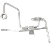 Conjunto de tubería de agua del tubo de escape del turbocompresor para FRONTIER NAVARA D40 2008-2012 14498-EB70A 14498EB70A Plata