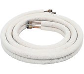 3meter Par de aires del acondicionador Tubo de bobina 1/4in 3/8in Aislado Alambre de cobre Set Piezas del acondicionador de aire R
