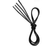Cordones redondos encerados para zapatos de vestir, 2.5mm de grosor de negocios Oxford Desert / botas Botines Cordones para mujeres u hombres