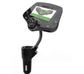 Adaptador Dab/Dab+ con carga USB, Bluetooth y 2 pantallas de radio digital