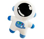 Spaceman Muñeca de peluche elástica Dibujos animados Astronauta espacial Peluche Juguete de trapo cojín suave