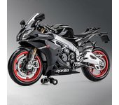 Toy Cars 1/12 Aprilia RSV4 RR1000 Aleación Modelo de motocicleta de fundición a presión Colección de coches de juguete Autobike Shork-Absorber Off ...
