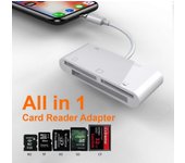 Tizzy Cf Sd Tf Lightning Card Reader Adapter Universal Card Reader para Apple