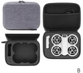 para DJI NEO Caja de almacenamiento, Bolsa portátil, Caja de almacenamiento de mano, Bolsa para drones Gris