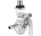 2x Interruptor de gasolina universal del grifo de gasolina para los tanques de combustible del motor de gas del generador-hao plata