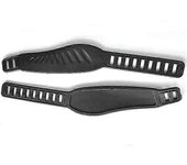 Life Fitness Bicicletas estáticas Correas de pedal largo (par) | (2" W X 12-1/2" L) Reemplazo universal para Excersise Bike Bicycle Cycle Home Gym ...