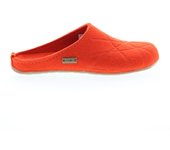 Haflinger Adulto Zuecos Raya Mujer Zuecos Naranja US 8