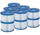 Cartucho de filtro para bañera de hidromasaje Lay-Z-Spa VI para todos los modelos Lay-Z-Spa - 6 x Twin Pack (12 filtros) Z