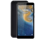 Funda de teléfono de TPU para ZTE Blade A31 Plus (negro esmerilado)