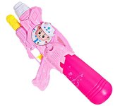 Juguete extraíble de pistolas de agua de batalla de agua de gran capacidad para rociar a los niños Bolso color rosa
