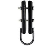 Abrazadera de cuerda de escalada, gancho de accesorio de plataforma de entrenamiento de escalada de cuerda de 1,5 pulgadas corchete de equipo de fitness