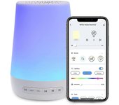Máquina de dormir, luz nocturna y máquina de sonido todo en uno Hatch Rest