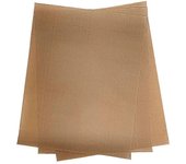 Hoja de teflón para prensa de calor, revestimientos de horno antiadherentes, hoja de transferencia de estera artesanal resistente al calor paquete ...