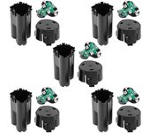 3X BL1013 Batería de taladro eléctrico Caja de plástico Placa de circuito PCB para batería de iones de litio de 12 V 10,8 V negro