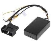 Caja decodificadora de cámara de respaldo automática Rgb a Av Reverse Camera Adapter para Rcd510 / rns510 / rns315 Negro