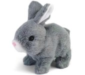 Juguetes de conejito interactivos educativos Los conejitos pueden caminar y hablar, Juguete de conejito de peluche de Pascua White