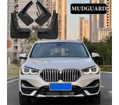 4pcs Aletas de barro del coche para BMW X1 F48 2016 ~ 2019 2017 2018 2019 2020 Guardabarros Protectores contra salpicaduras Guardabarros Guardabarr...