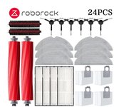 Roborock S7 Maxv Ultra S7 Pro Ultra Robot Aspiradora Accesorios Fregona Filtro Hepa Bolsa de polvo Cepillo lateral principal Limpieza Cepillo rodan...