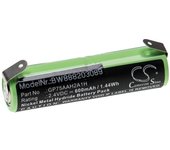 Batería vhbw compatible con el cepillo de dientes eléctrico Omron Elmex ProClinical A1500 (600mAh, 2.4V, NiMH) sin color/batería interna