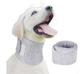 Unbrand Collarín isabelino para el cuello del perro, recuperación después de la cirugía Cono cervical ajustable para el cuello transpirable para ma...