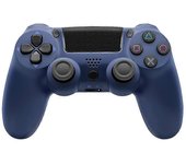 Controlador de juego inalámbrico Bluetooth para Playstation 4 Azul medianoche