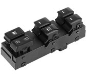 Para Sportage R 2011-2016 Power Master Window Lift Control Switch Front Left Lh Driver Side 93570-3w negro