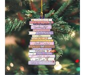 Taylor Swift The Eras Tour Colgante 2023 Adornos de Navidad Decoración colgante del árbol de Navidad para regalo de Año Nuevo para fans Mujeres Ami...
