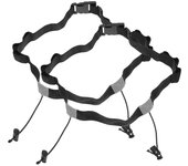 Cinturón de número de carrera de triatlón de 2 piezas Diseño reflectante Banda de fijación del cinturón de carrera Como se muestra 40.00X2.50X0.50CM