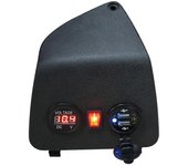 Sonido Bluetooth de la motocicleta para PIAGGIO Vespa GTS300 GTS250 GTS125 GTS 300 250 125 USB Charging Bluetooth Speaker Horn System Voltímetro y USB