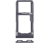 Wbtd Para Sony Xperia 5 II Original SIM+SIM / Micro SD Card Tray Negro