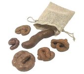 6pcs realista falso caca suave simulación falsa perro falsa broma broma juguetes divertidos