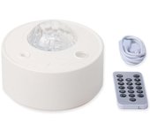 Luz del proyector del cielo del astrolabio Proyector de música incorporado Luz nocturna de estrella romántica colorida para el hogar Blanco