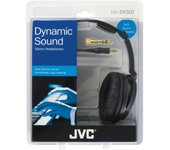 JVC HARX500 Auriculares de tamaño completo alrededor de la oreja 40mm Controlador de neodimio (blanco) [AURICULARES] Negro, Plata, Over-Ear USA import