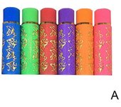 EL COLOR DEL LÁPIZ LABIAL MARROQUÍ HARE MAGIC CAMBIA DE VERDE A 6 PIEZAS / JUEGO ROSA 2022 Mix-Color