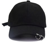 Tikuajgift Gorra de béisbol a prueba de balas Versión Bangtan K-pop Style Snapback Hat (negro 3)