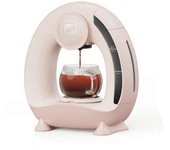 Cafetera de cápsulas múltiples, cafetera automática de goteo compatible con cafetera Pod Coffee Rosa