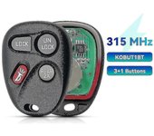 Llave de coche remoto 315mhz Kobut1bt para Chevy Astro Blazer S10 Silverado Suburban Tahoe Gmc Jimmy Safari Sierra Sonoma Yukon 4 With Plus