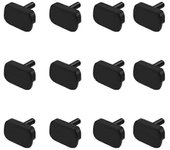 Freidora de aire para horno de freidora de aire GAF856 GAF566, etcétera, 12 piezas de silicona Accesorios de repuesto de freidora de aire Pestañas