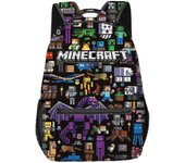 Minecraft Mochilas Escolares De Estudiantes De Primaria Y Secundaria Mochilas Infantiles Mochilas Para Estudiantes De Primaria 3