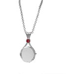 Collar H2o Concha de sirena colgante que se puede abrir y cerrar accesorios Regalo Mujer rojo