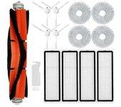 Para Xiaomi S10 + / S10 Plus Robot Aspirador Piezas de repuesto Accesorios Cepillo lateral principal Filtro Hepa Mopa Paño de trapo Como se muestra