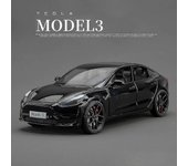 1:24 Tesla Model S Model 3 Tesla Model Y Alloy Die Cast Toy Model Car Sound And Light Juguetes Infantiles Coleccionables Regalo De Cumpleaños Boris...