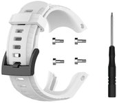 Correa de Silicona Suave para Suunto 5 22.5mm Blanco Other Phone Models