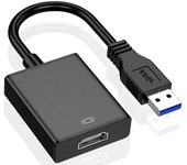 Adaptador USB a Hdmi, cable de gráficos de video usb 3.0 / 2.0 a Hdmi 1080p
