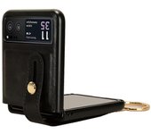 Funda de cuero para Motorola Razr 40 Negro