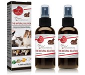 2x Limpieza de dientes con aerosol oral para mascotas para perros y gatos Eliminación de placa de sarro con mal aliento