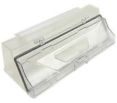 Caja de polvo para Mi Robot Vacuum Mop 2 2pro Mjst1s Aspirador Piezas de repuesto Blanco transparente